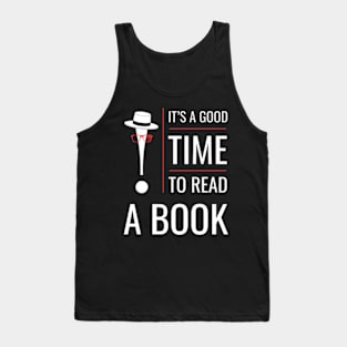 It’s a Good Day to Read A Book Shirt Graphic Tees Book Lovers Tshirts Teacher Bookworm Reading Tank Top